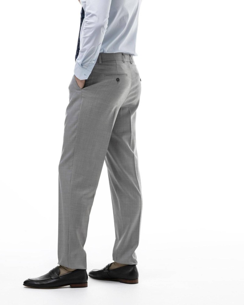 Брюки с защипами из шерсти Loro Piana