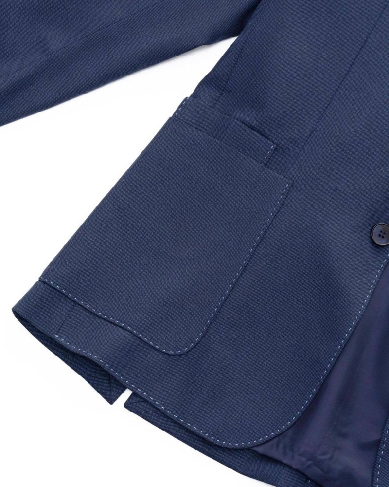 Пиджак из шерсти и шелка Loro Piana