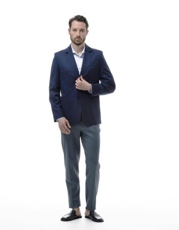Пиджак из шерсти и шелка Loro Piana