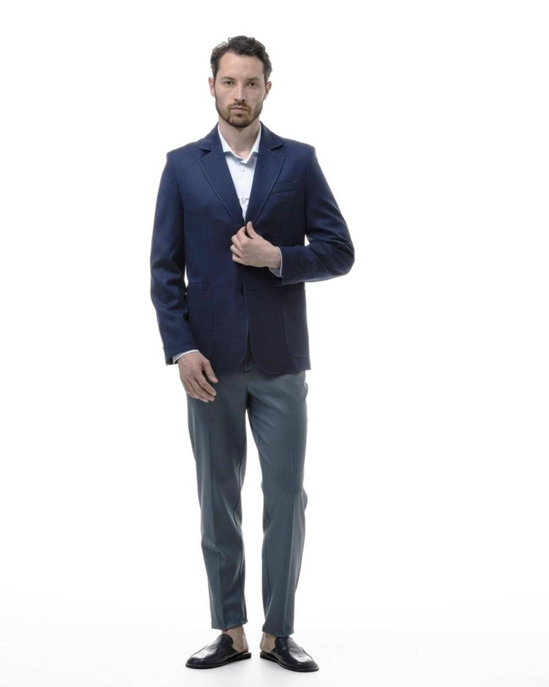 Пиджак из шерсти и шелка Loro Piana