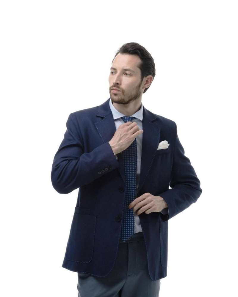 Пиджак из шерсти и шелка Loro Piana