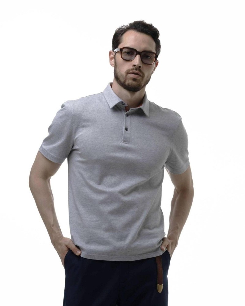 Поло из хлопка пике Loro Piana