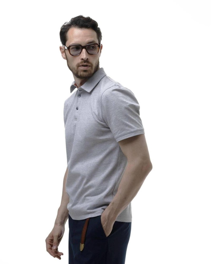 Поло из хлопка пике Loro Piana